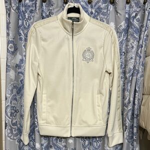Ralph Lauren Cream Bomber Jacket